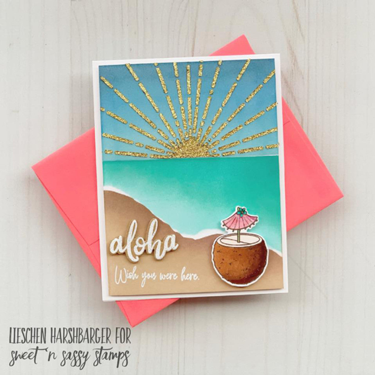 Summer Vibes Clear Stamp Set