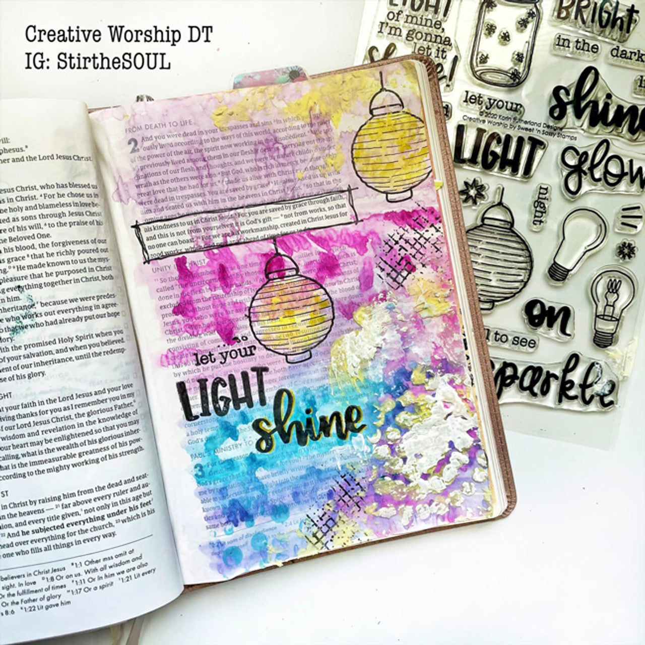 Shine Your Light Clear Stamp Set