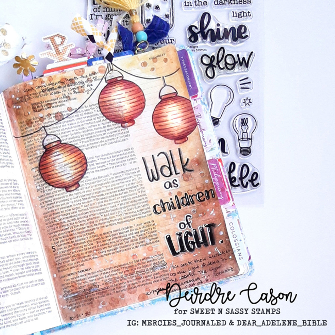 Shine Your Light Clear Stamp Set