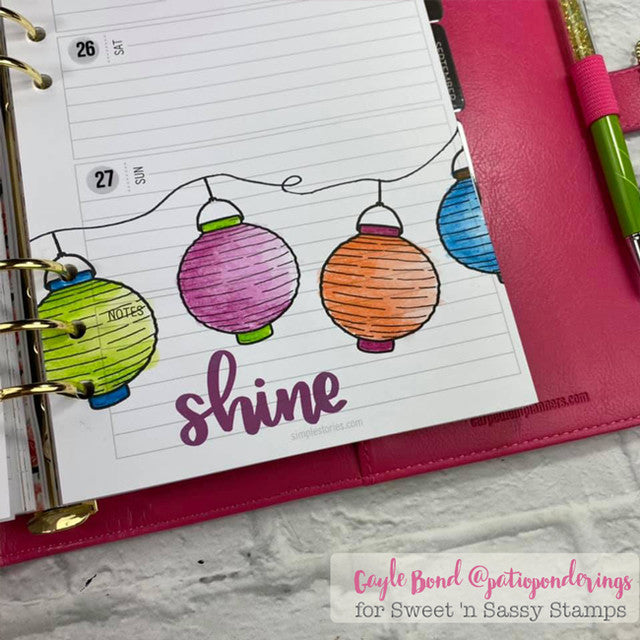 Shine Your Light Clear Stamp Set