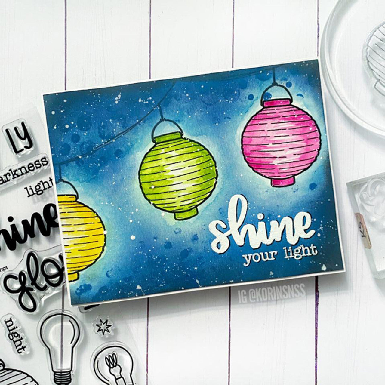 Shine Your Light Clear Stamp Set