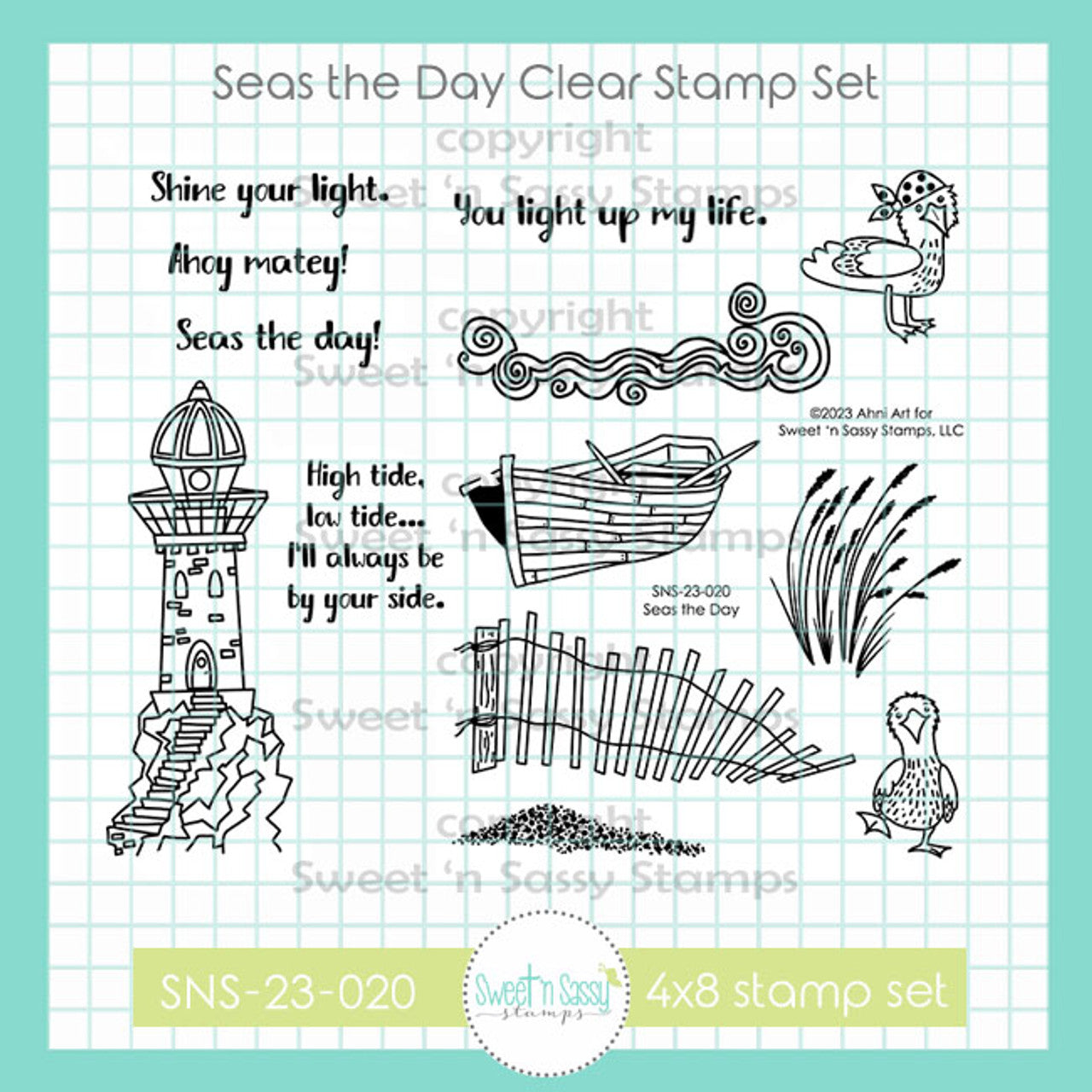 Seas the Day Clear Stamp Set