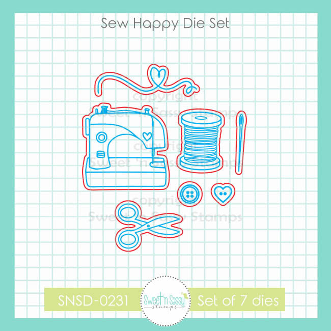 Sew Happy Die Set