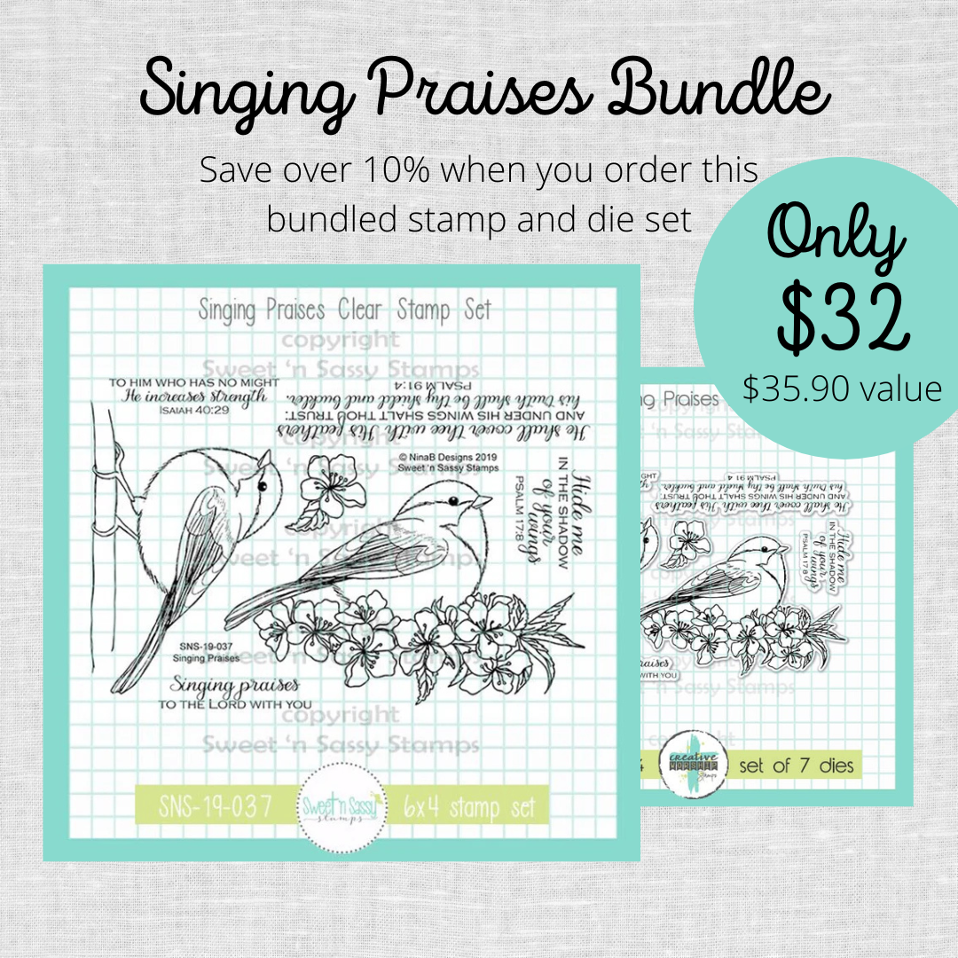 Singing Praises Stamp & Die Bundle