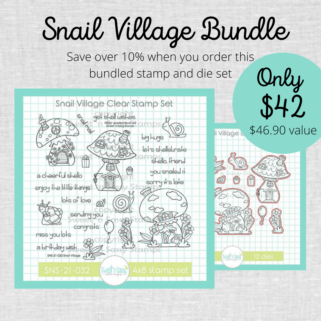 Snail Village Stamp & Die Bundle