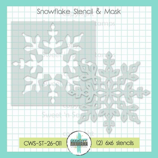 Snowflake Stencil & Mask