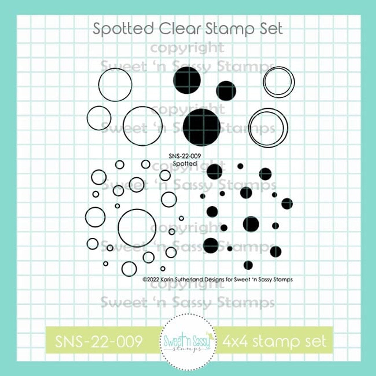 Spotted Clear Stamp