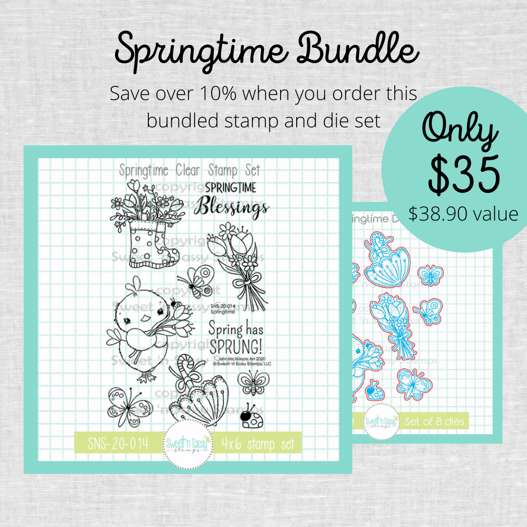 Recprder Express Springtime Springtime Stamp & Die Bundle – Creative Worship Stamps