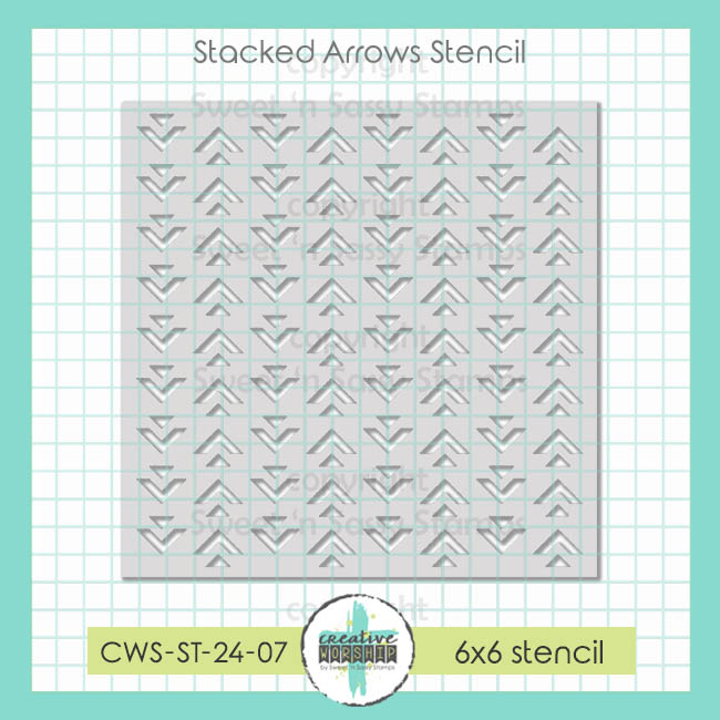 Stacking Arrows Stacked Arrows Stencil – Creative Worship Stamps