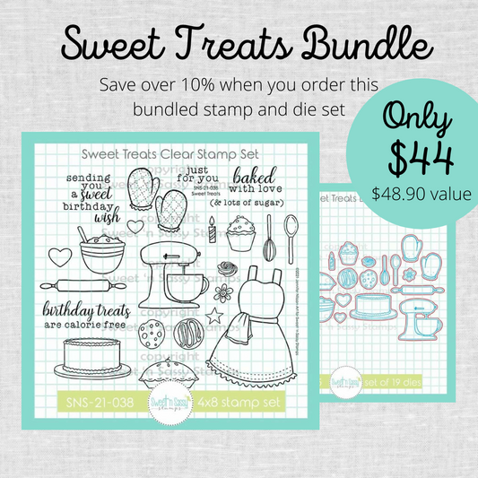 Sweet Treats Stamp & Die Bundle