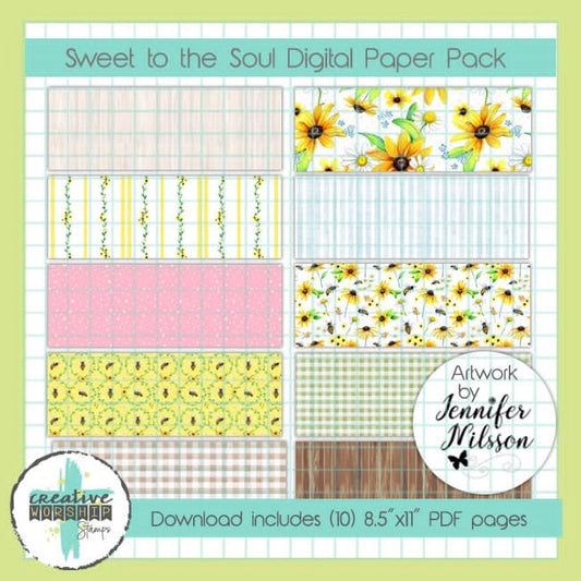 Sweet to the Soul Digital Paper Pack PDF