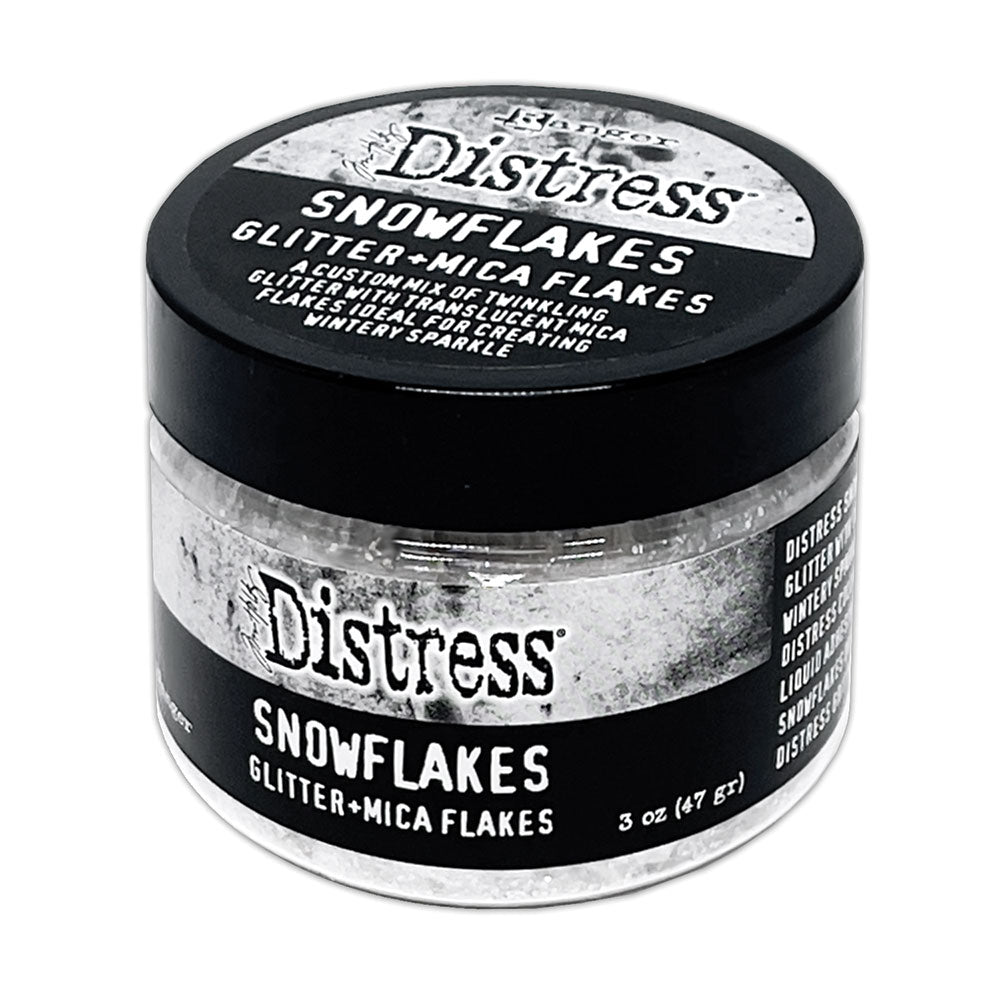 Ranger Tim Holtz Distress Snowflakes Glitter & Mica Flakes