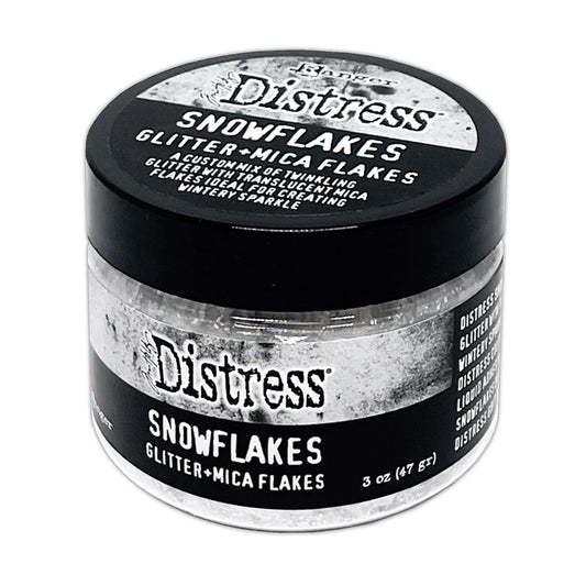 Ranger Tim Holtz Distress Snowflakes Glitter & Mica Flakes