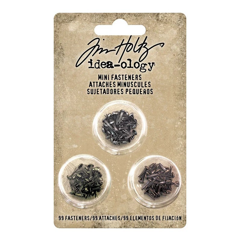 Tim Holtz Idea-ology Mini Fasteners - Screwhead