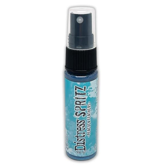 Ranger Tim Holtz Distress Spritz 1oz Bottle - Peacock Feathers