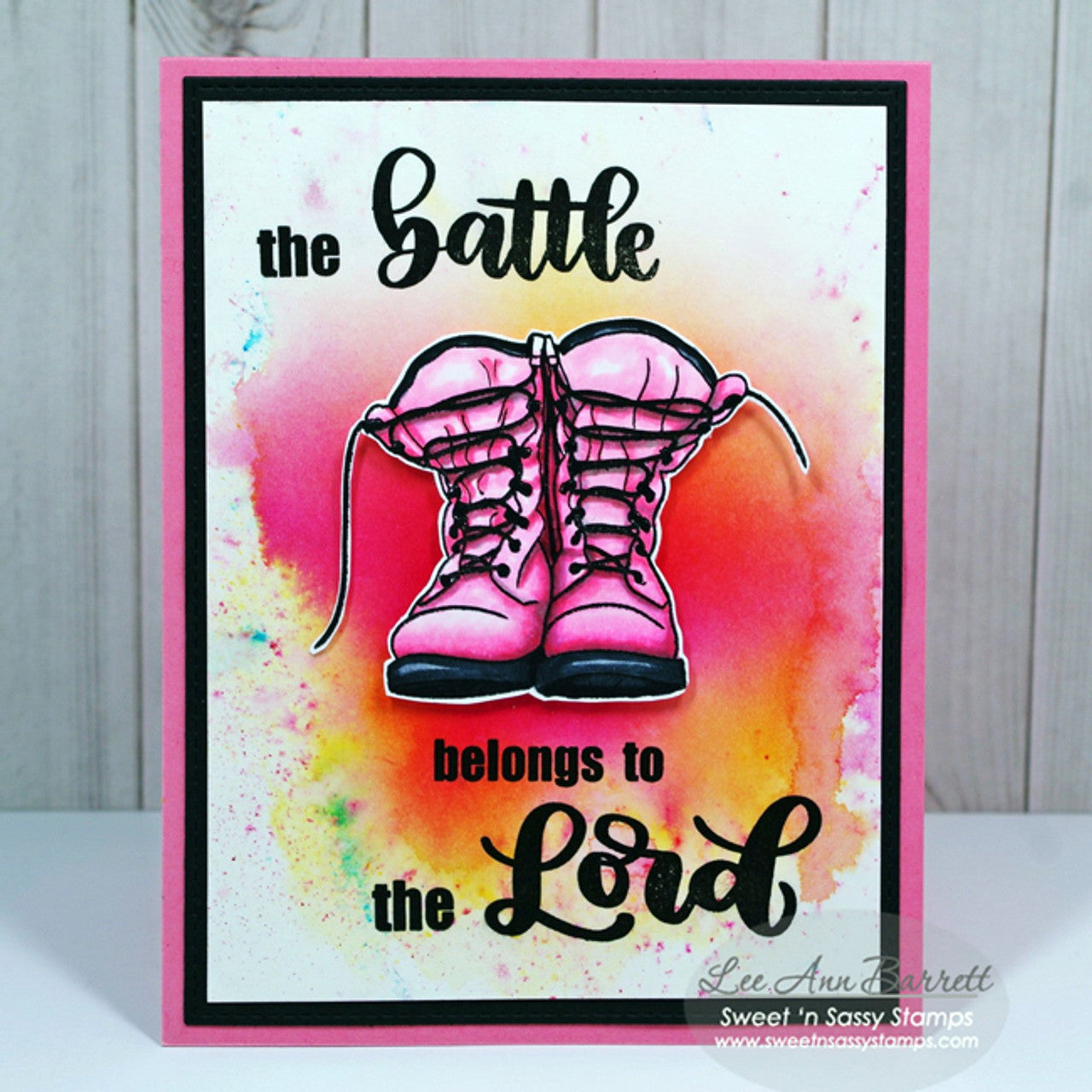 The Lord's Battle Clear Stamp Set