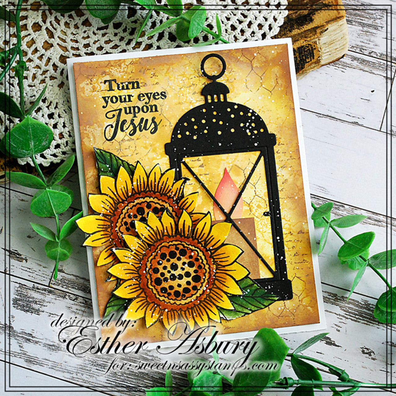 Like a Sunflower Clear Stamp Set