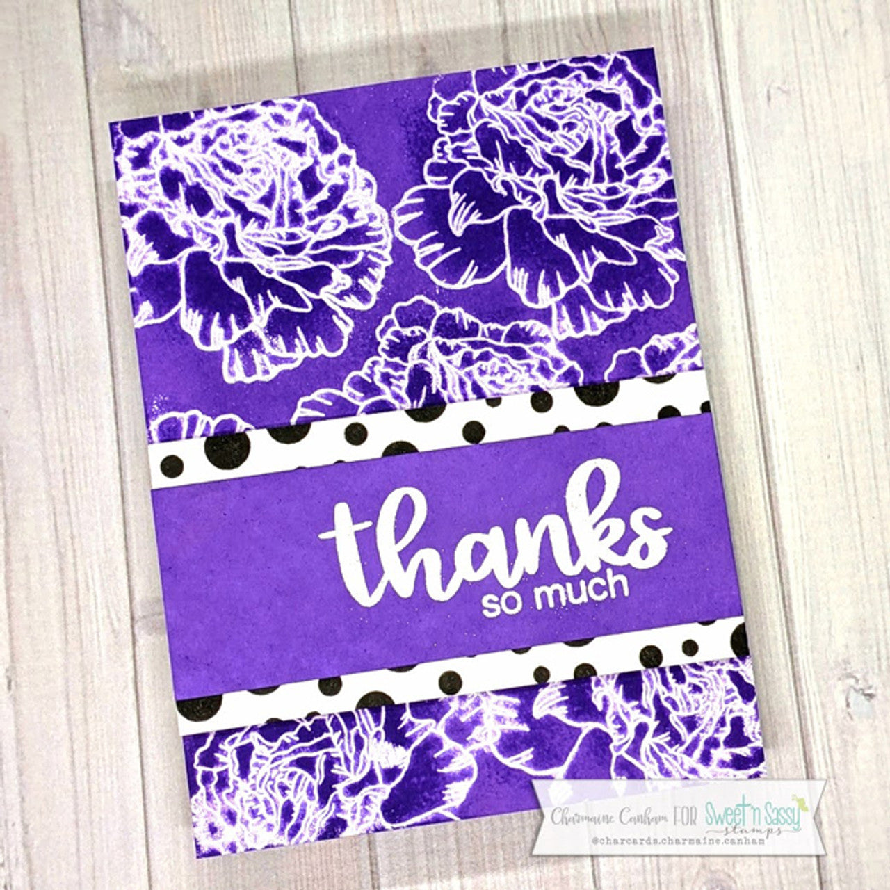 Encouraging Peonies Clear Stamp Set