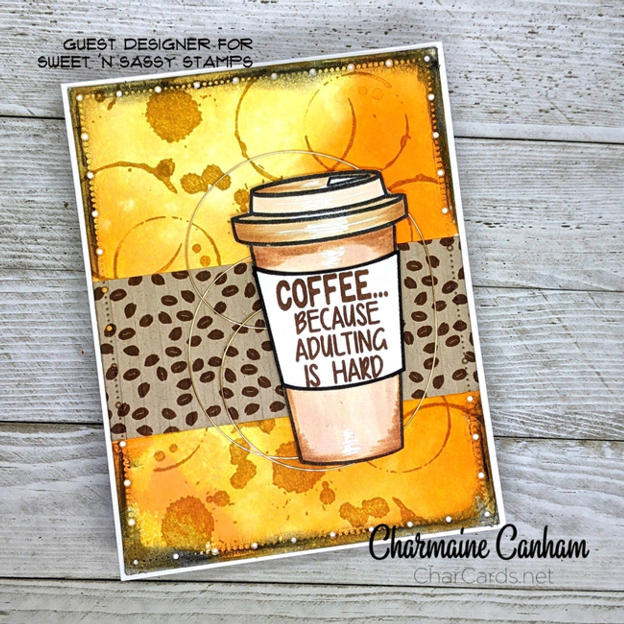 Coffee Talk 2 Clear Stamp Set