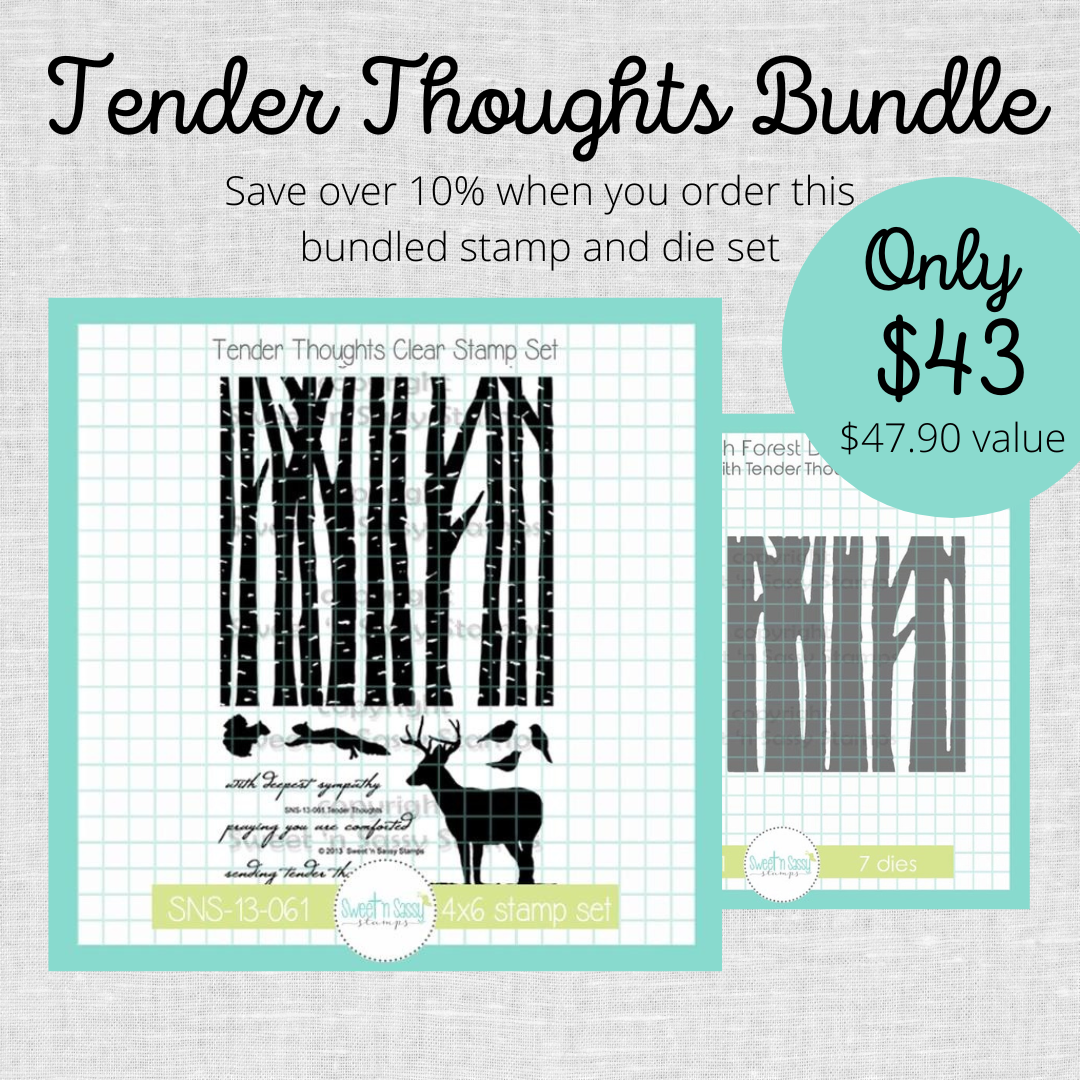 Tender Thoughts Stamp and Die Bundle