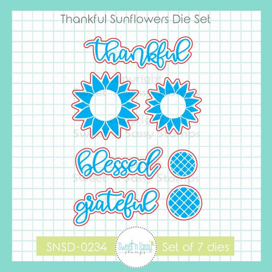 Thankful Sunflowers Die Set