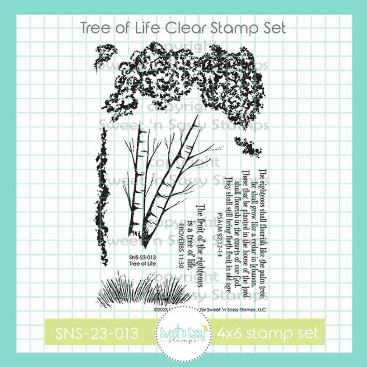 Tree of Life Clear Stamp Set