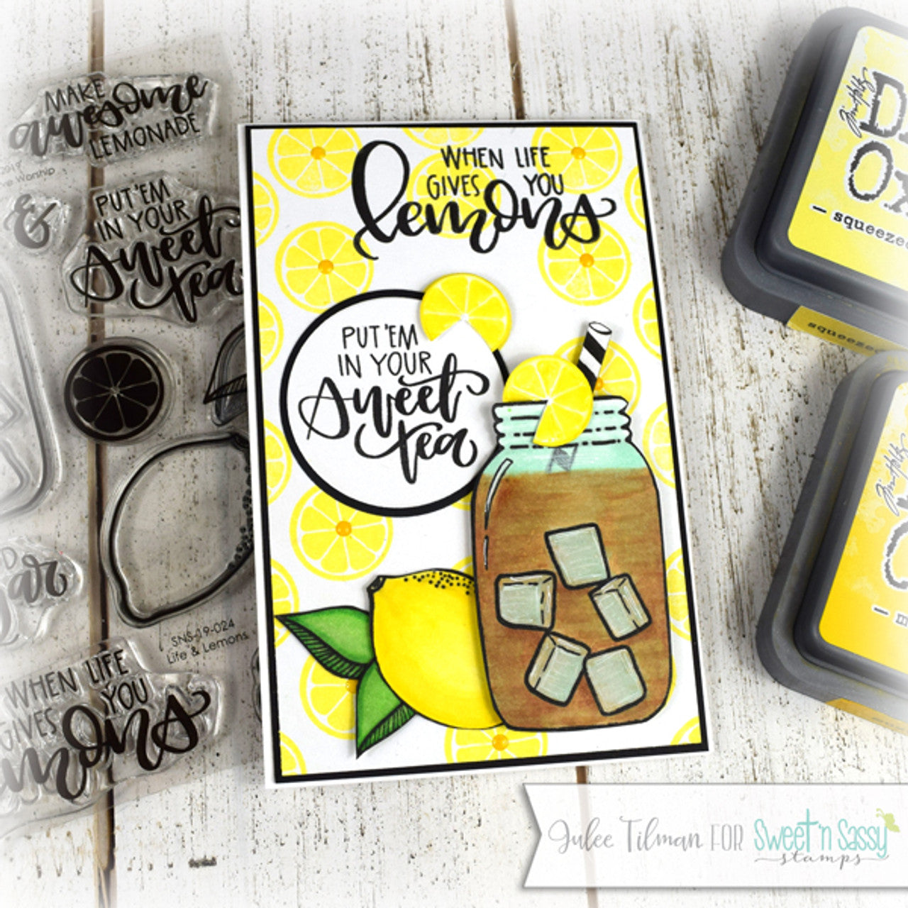 Life & Lemons Clear Stamp Set