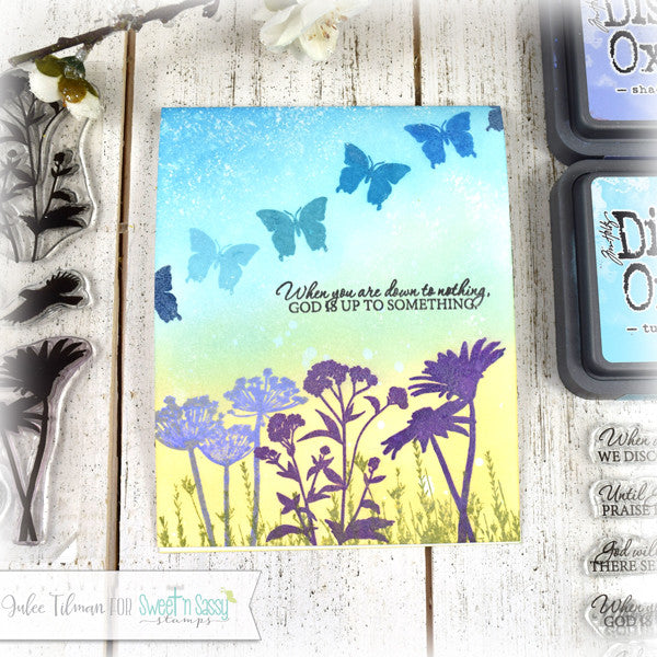 Nature Silhouettes Clear Stamp Set