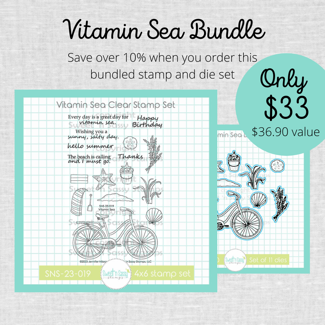 Vitamin Sea Stamp & Die Bundle