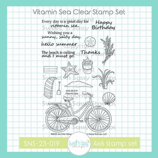 Vitamin Sea Clear Stamp Set