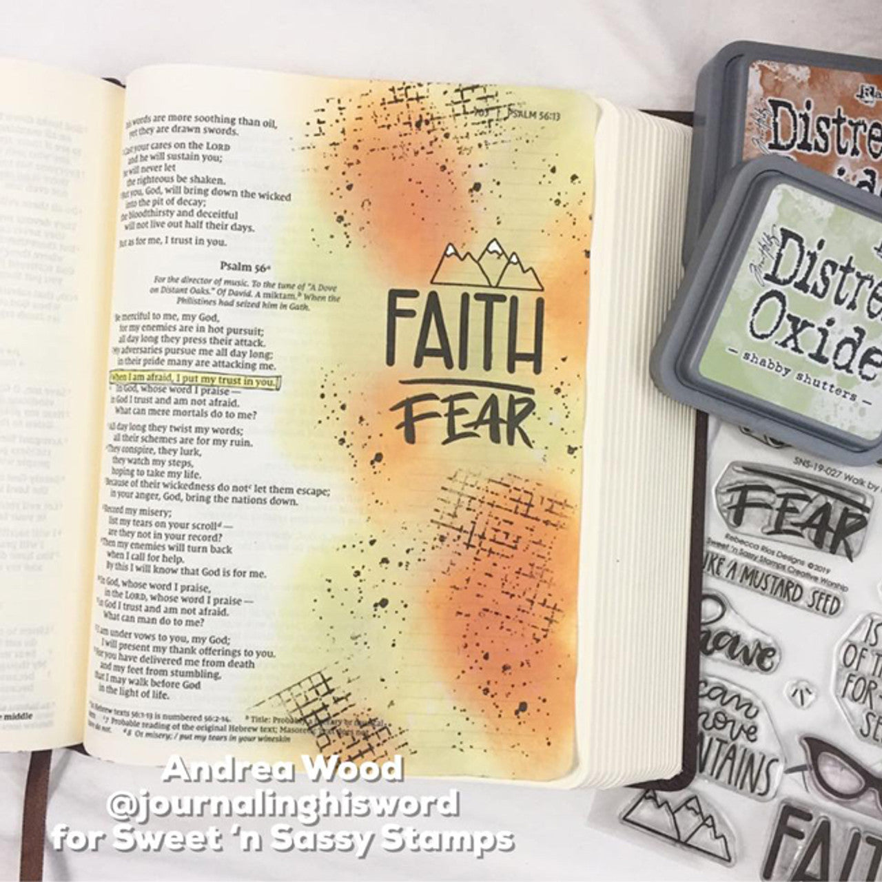 Walk by Faith Clear Stamp Set