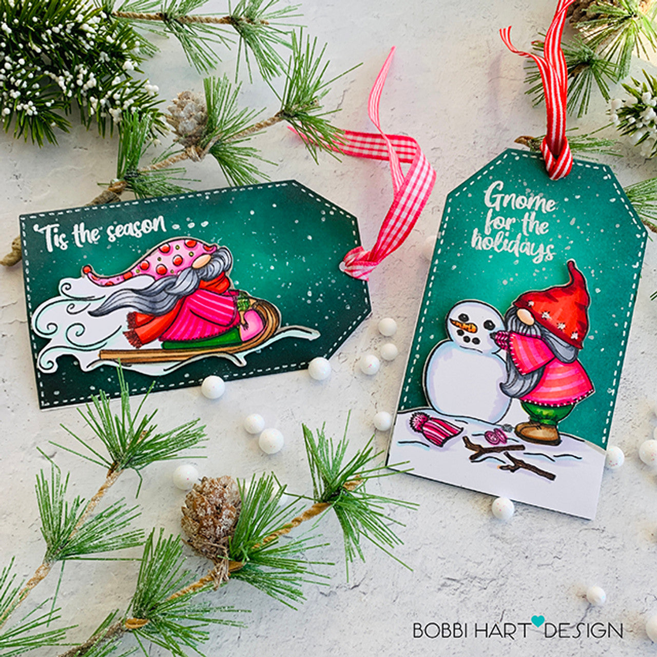 Winter Gnomes Clear Stamp Set