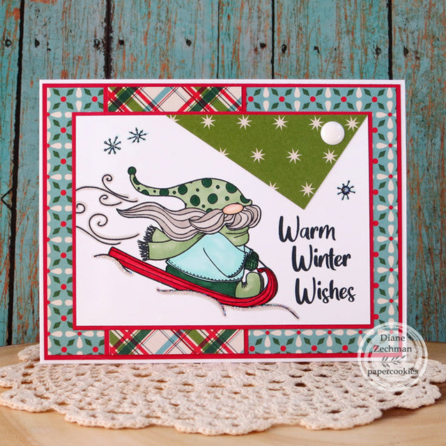 Winter Gnomes Clear Stamp Set