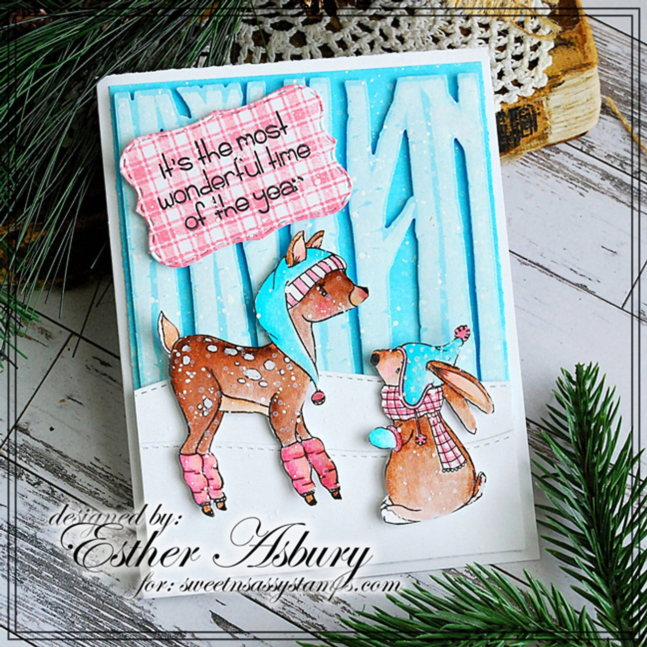 Warm Winter Friends Clear Stamp Set