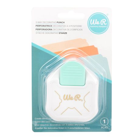 We R Memory Keepers 3-Way Corner Punch - Decorative