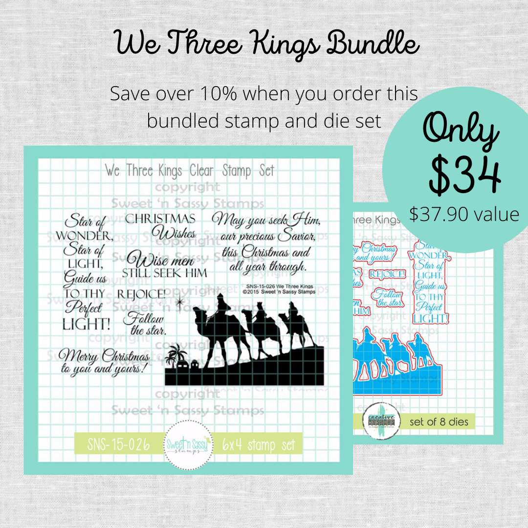 We Three Kings Stamp & Die Bundle