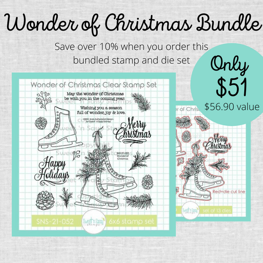 Wonder of Christmas Stamp & Die Bundle