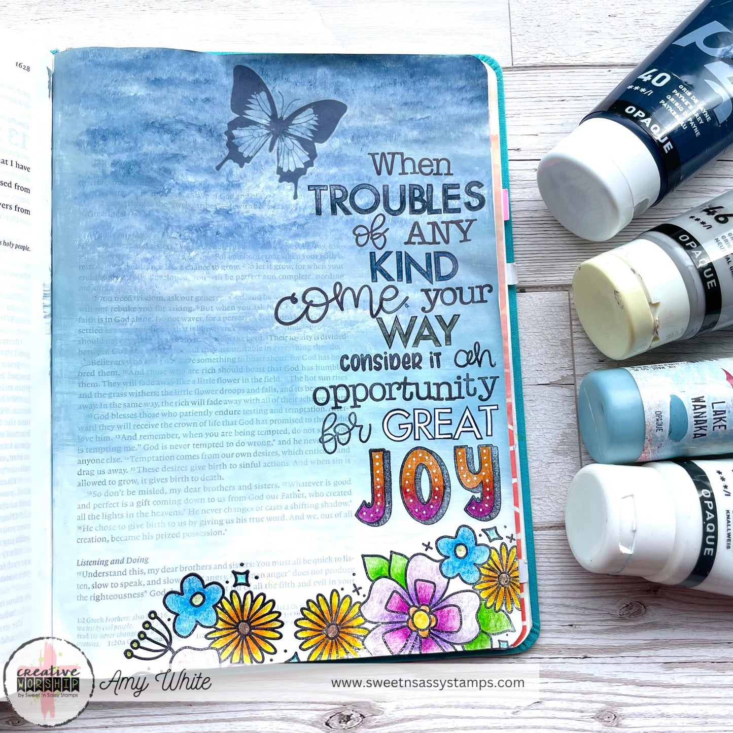 Fullness of Joy Clear Stamp Set