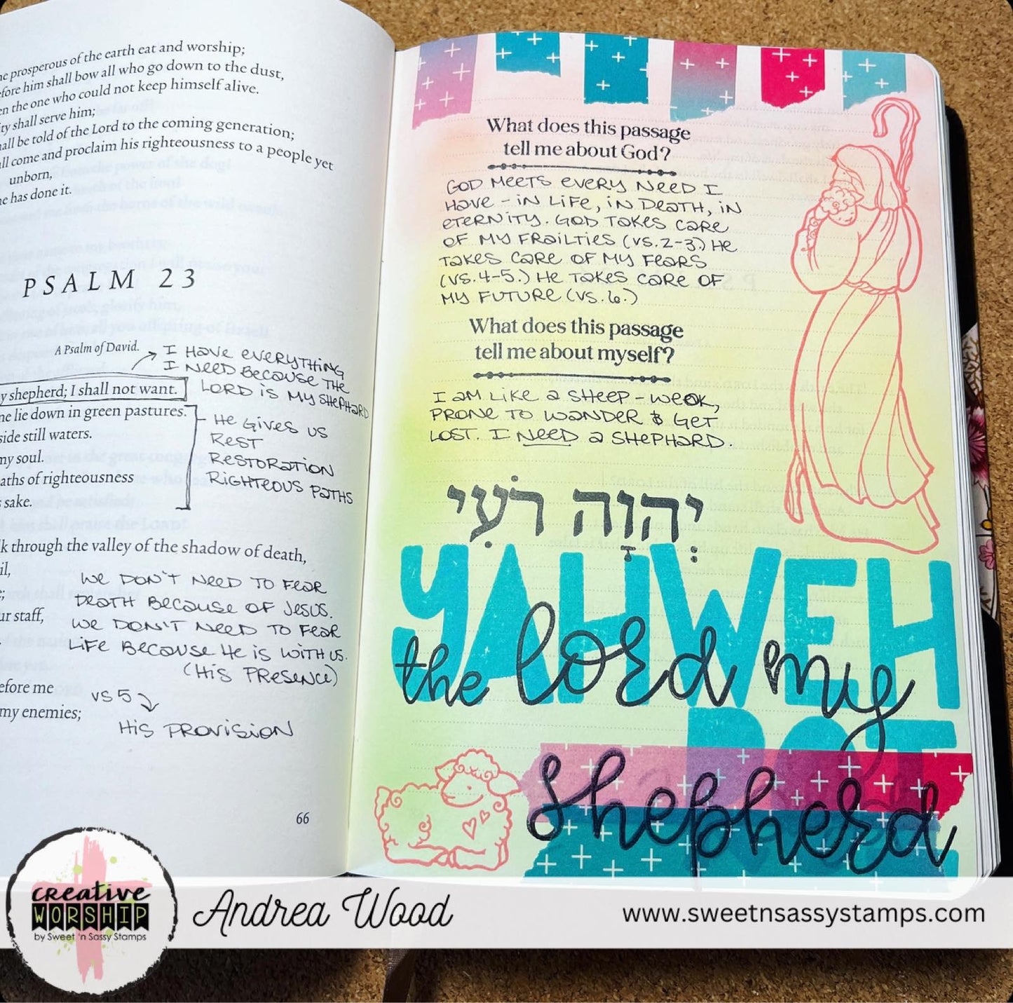 Hebrew Alpha Clear Stamp Set