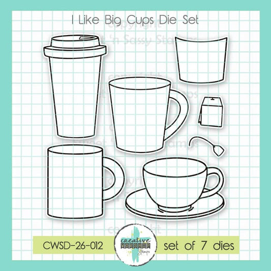 PREORDER I Like Big Cups Die Set