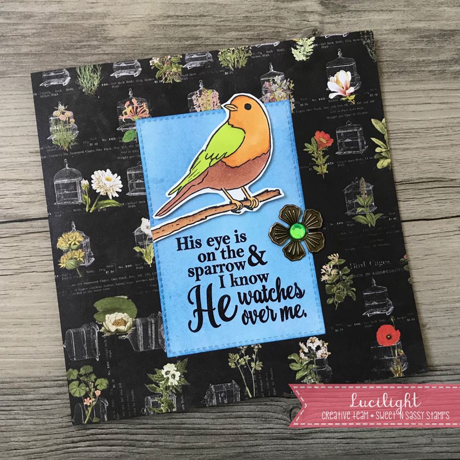 Birds & Blooms Clear Stamp Set