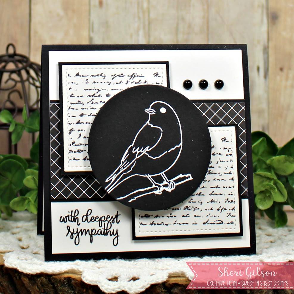 Birds & Blooms Clear Stamp Set