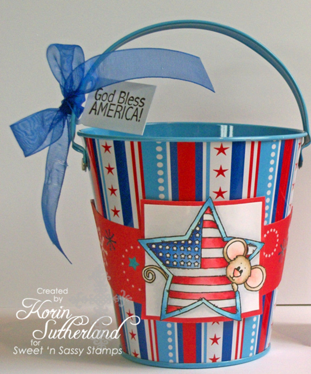 Patriotic Cocoa Clear Stamp Set