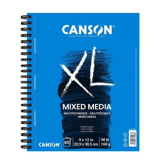 Canson XL Mixed Media Paper Pad - 9x12 - 60 sheets