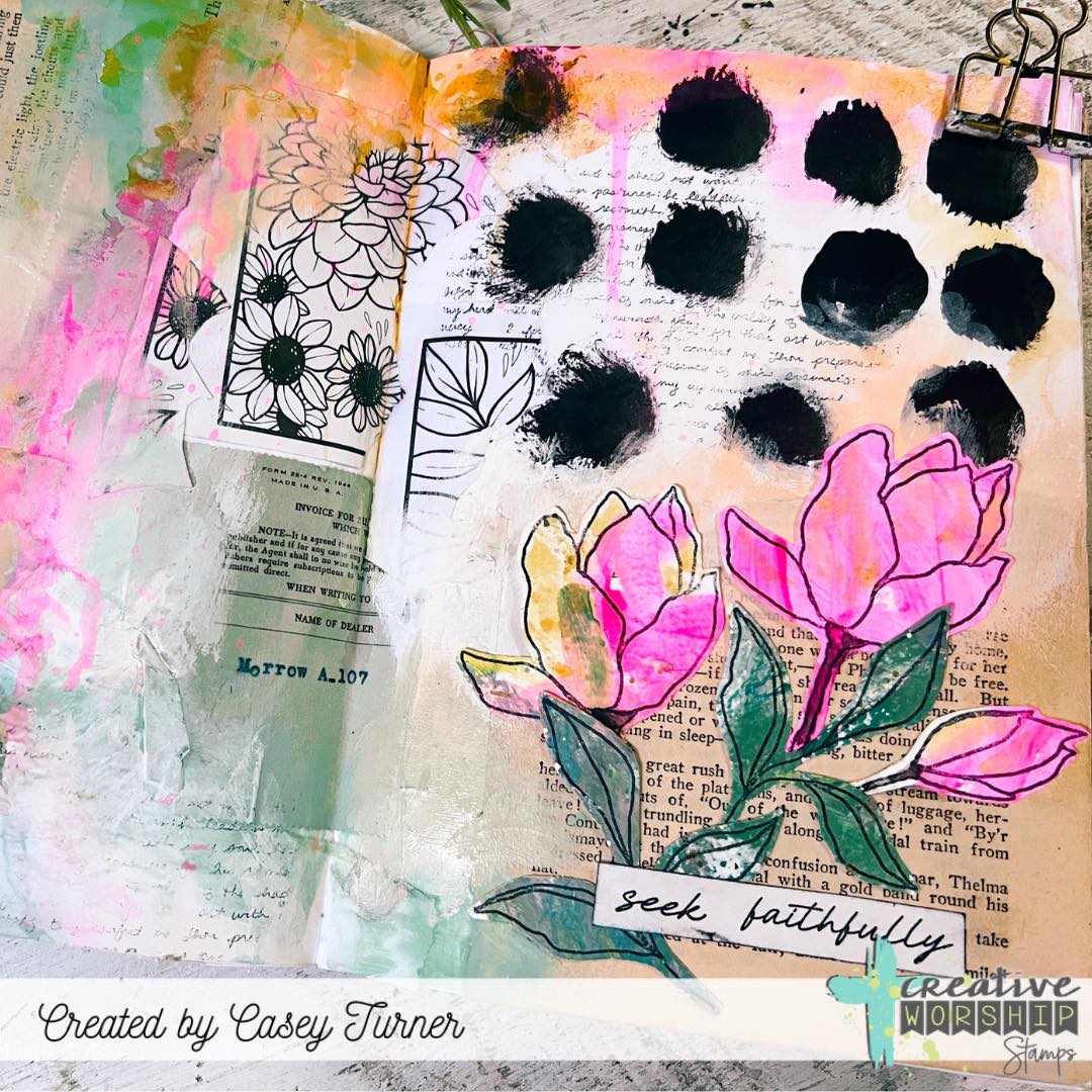 Mindful Magnolias Clear Stamp Set