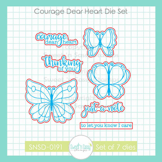 Courage Dear Heart Die Set