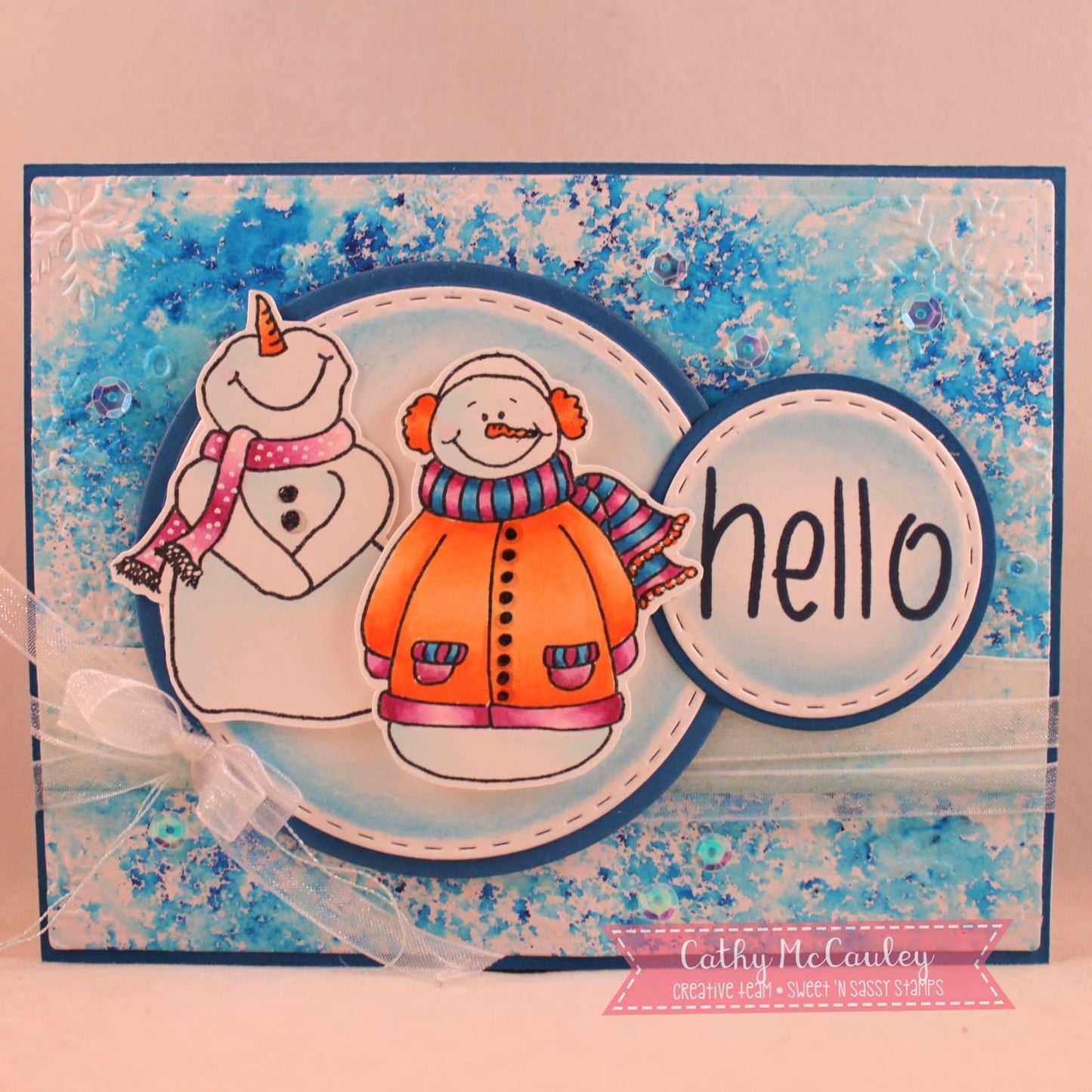 Crazy About Snowmen Clear Stamp Set