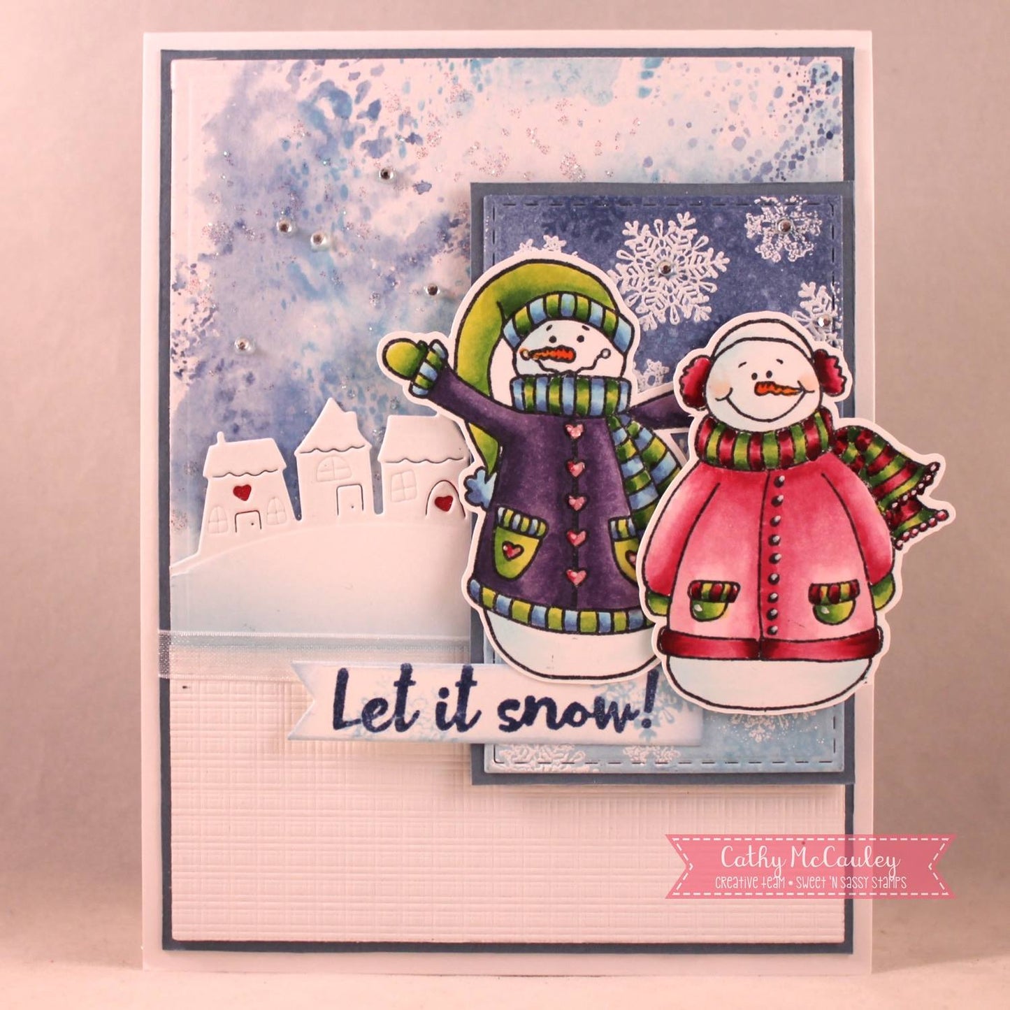 Crazy About Snowmen Clear Stamp Set