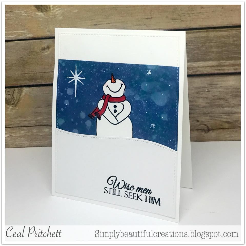 Crazy About Snowmen Clear Stamp Set