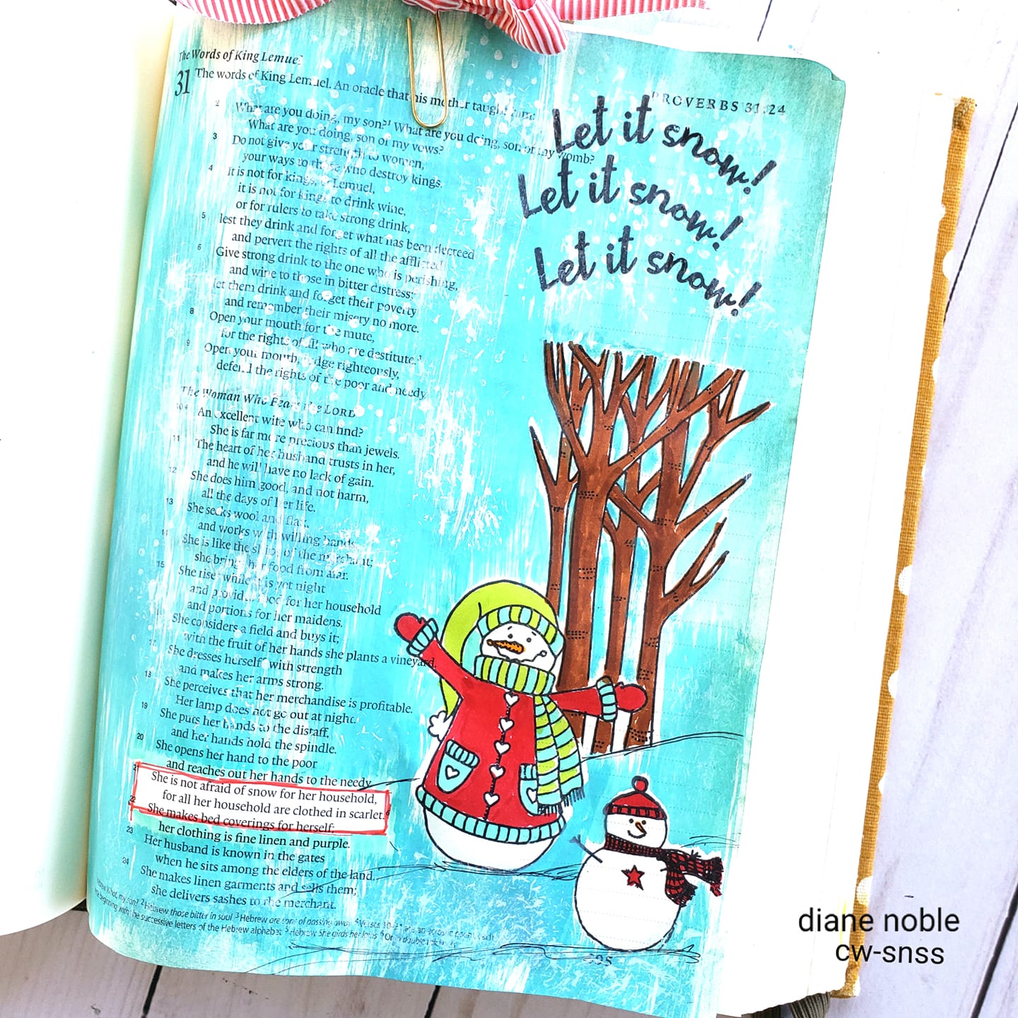 Crazy About Snowmen Clear Stamp Set